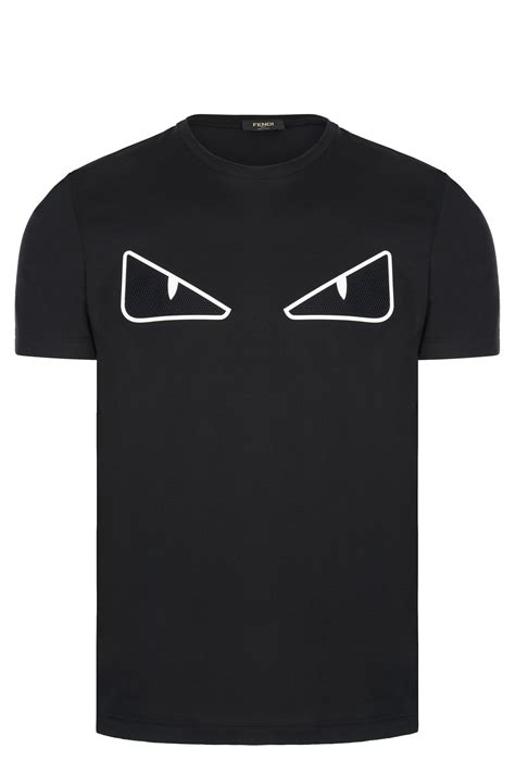 fendi tee bug eyes|Fendi eyes t shirt men's.